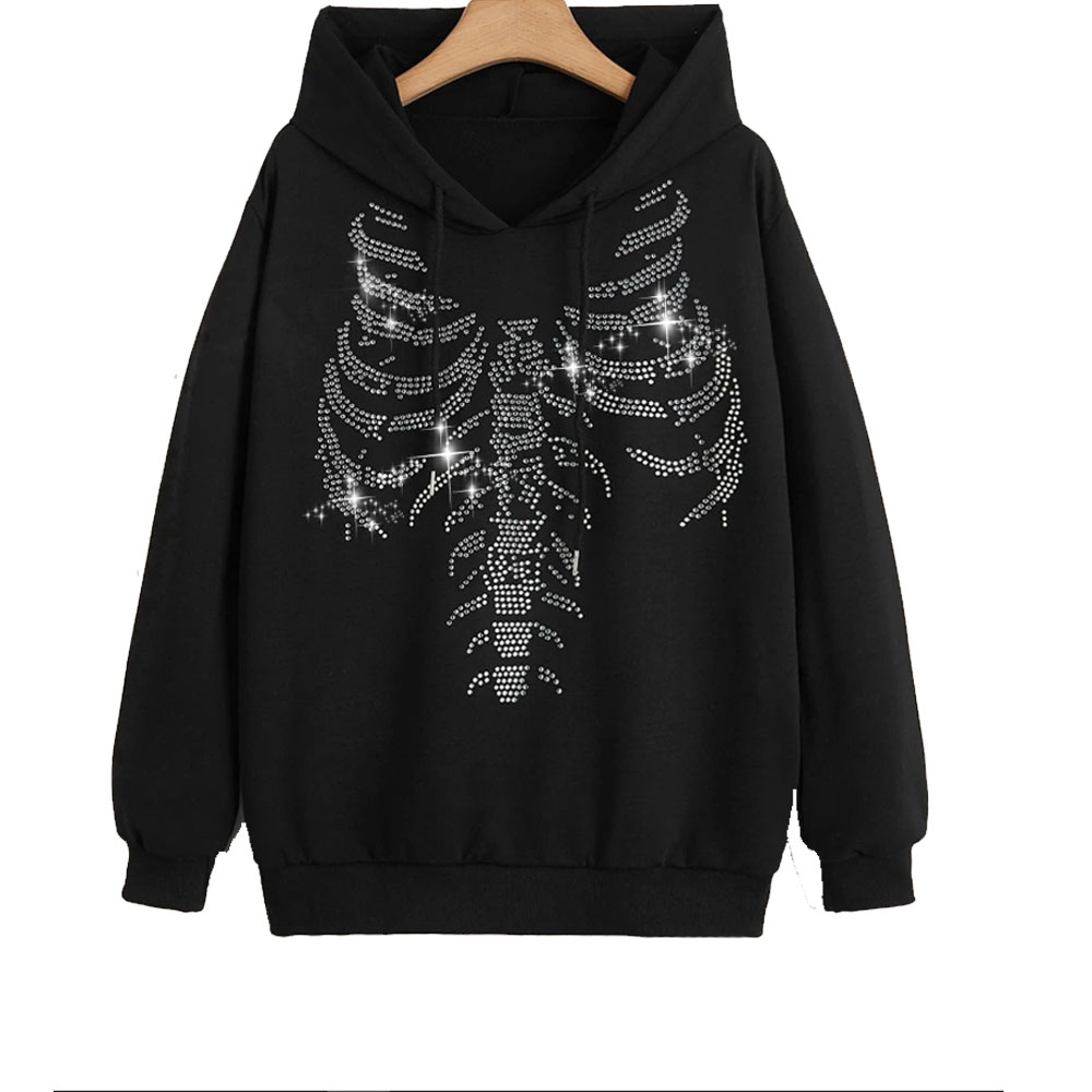Digital Print Men Rhinestone Hoodies Best Design Hot Selling Top Trending Reasonable Rate Breathable Men Rhinestone Hoodies