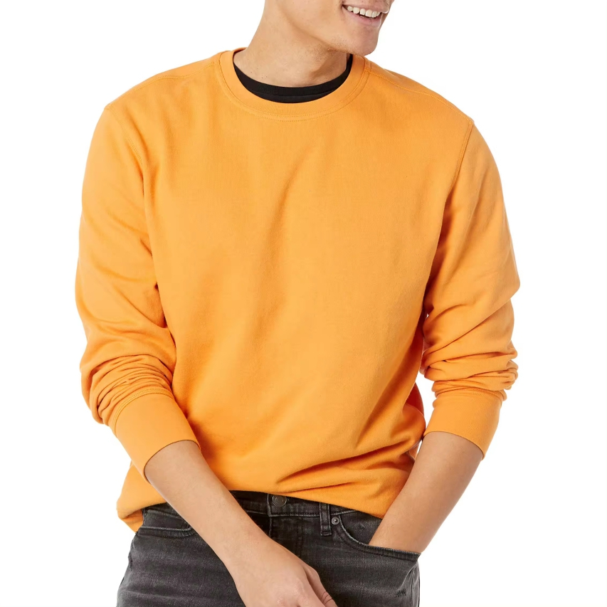 High Demanding OEM Service Men Sweatshirts high Quality Sustainable cotton blended full sleeves best stuff Men Sweatshirt