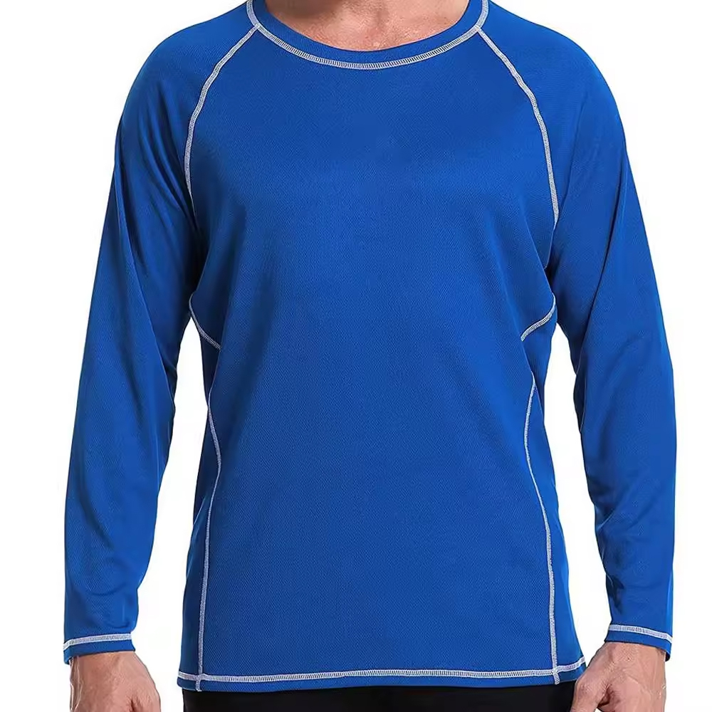Custom made Men Rash Guard Stitched Personalized Casual Wear Anti Wrinkle Breathable Comfortable Men Rash Guard For Adults