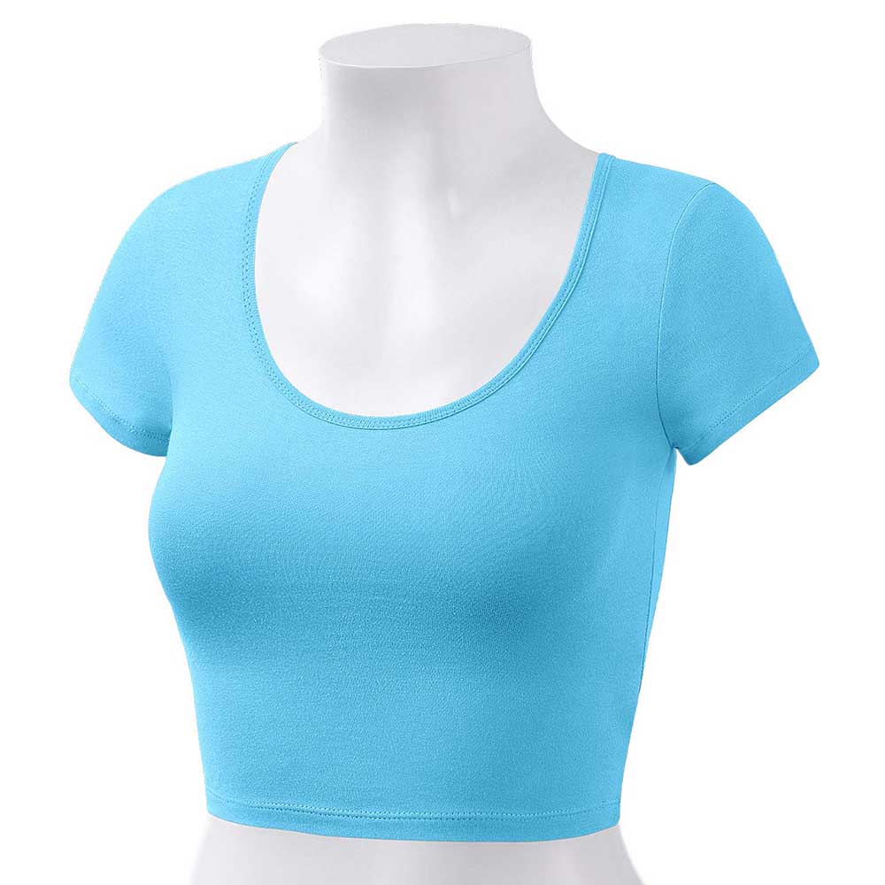 New Stitched Women Crop Top Custom Made Comfortable Anti wrinkle Breathable Premium Quality Women Crop Top with Wholesale Rate