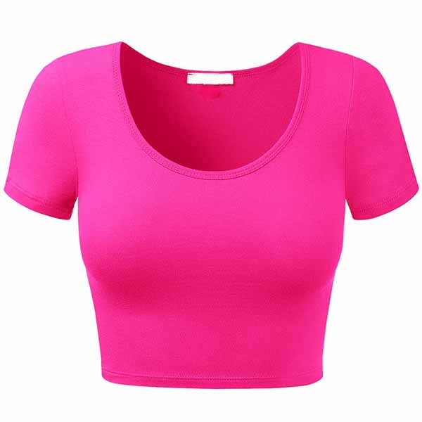 Hot Selling Women Crop Top Casual Wear New Design Adults Sizes Latest Design Breathable Wholesale Price Custom Made Crop Top