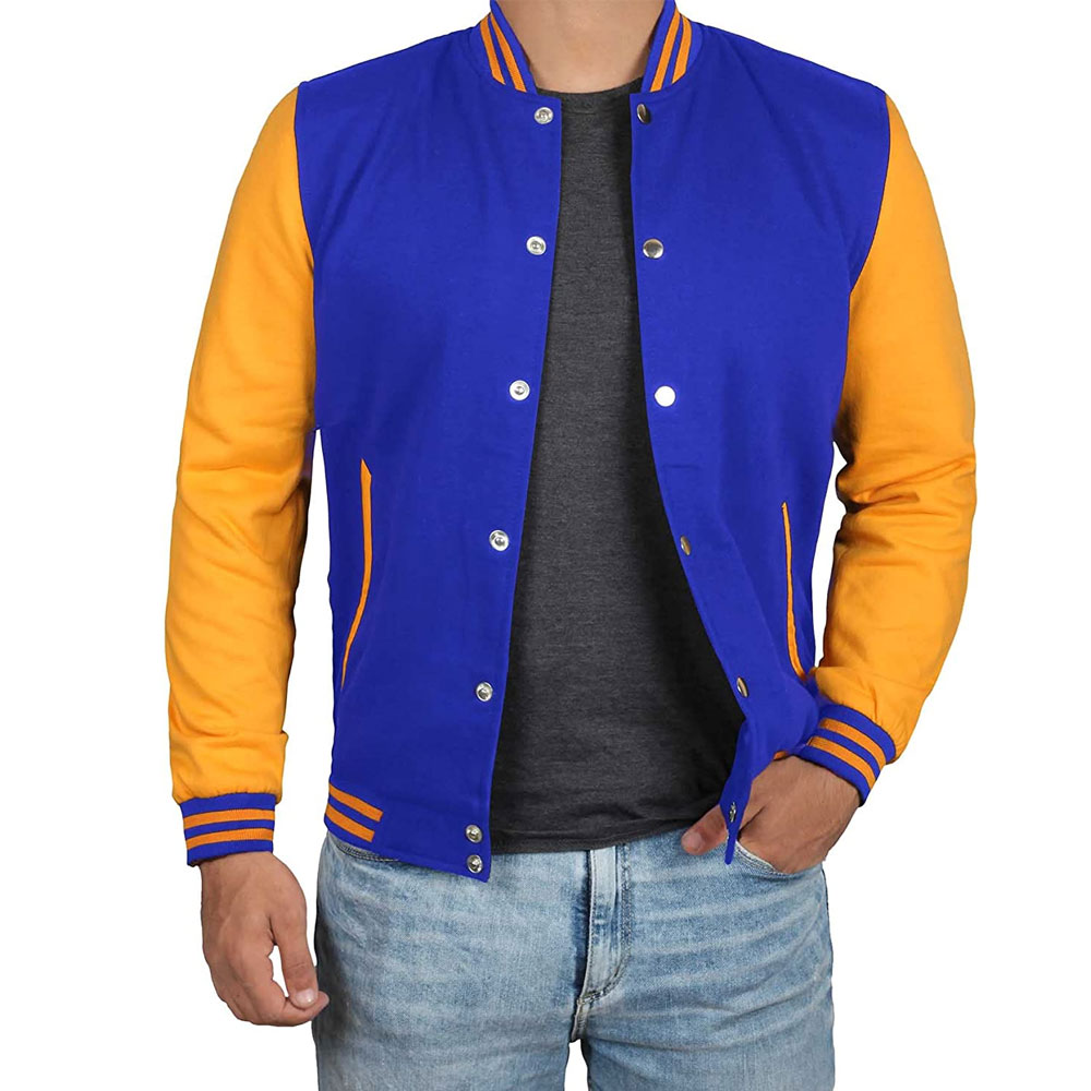 New Arrival Custom Long Sleeve Jacket for Men High Street Style Winter Manufactures Lightweight Varsity Jacket OEM Service