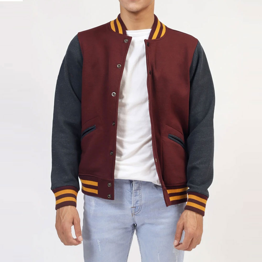 Top Trending Design Men Varsity Jacket High Quality Professional Winter Men Jacket Customized Logo Long Sleeves Varsity Jackets