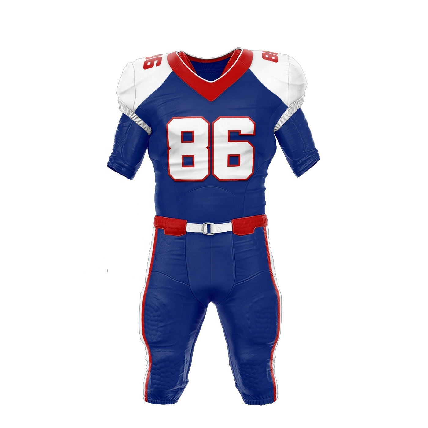 Unique Design American Football Jersey Uniform short Sleeves High Quality anti wrinkle Men Football Uniform with durable fabric