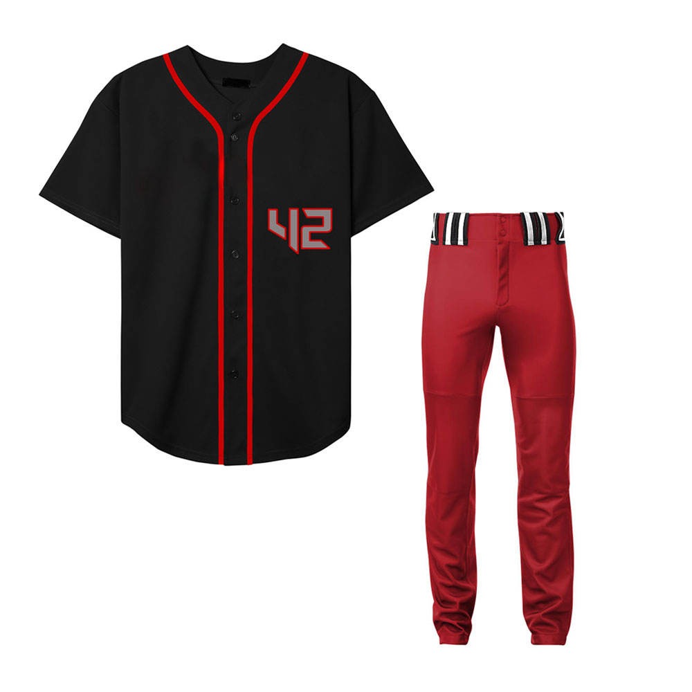 Sports wear Men Baseball Uniform new style best material fully customized anti wrinkle Baseball jersey uniform with low rate