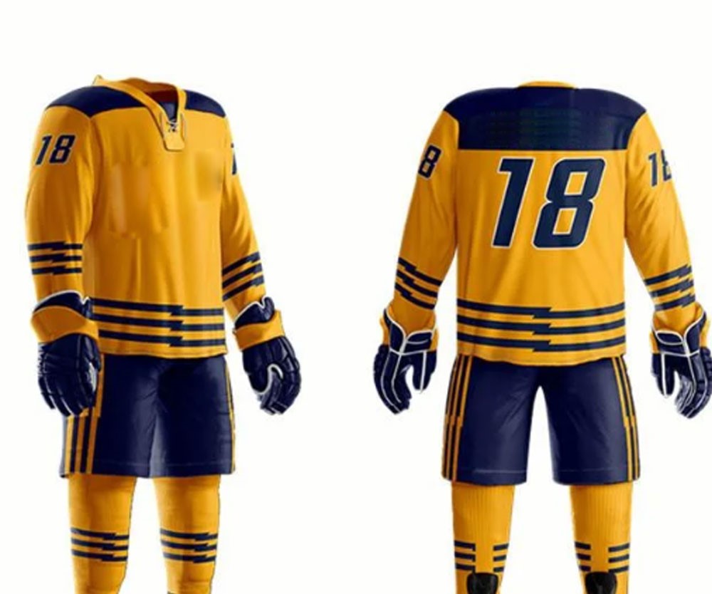 Most Demanded Design Men Ice Hockey Uniform Reasonable Rate Breathable Anti Wrinkle top trend Hot Selling Men Ice Hockey Uniform