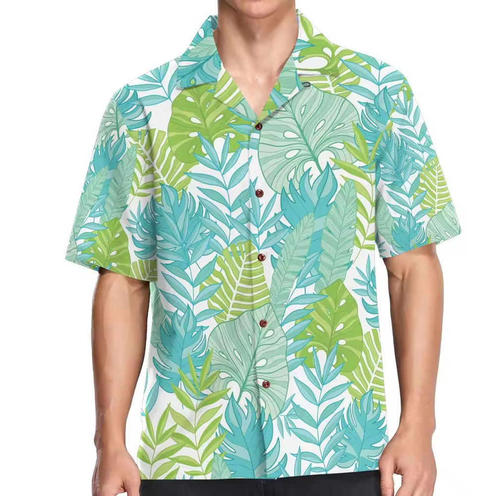 Good Manufacturer Men Hawaiian T Shirt Fully Customized Hot Selling Top Trending Anti Wrinkle men's shirts with Premium Quality