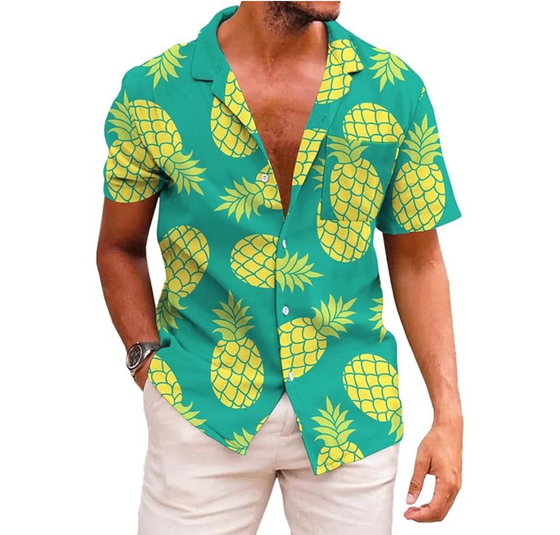 Premium Quality Men Hawaiian T Shirt Lightweight Affordable Rate Fully Customized Anti Wrinkle men's shirts with Latest Designs