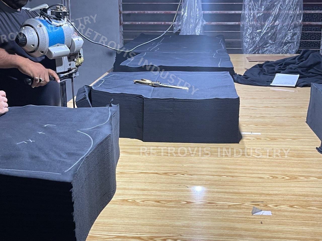 Precision cutting of panels