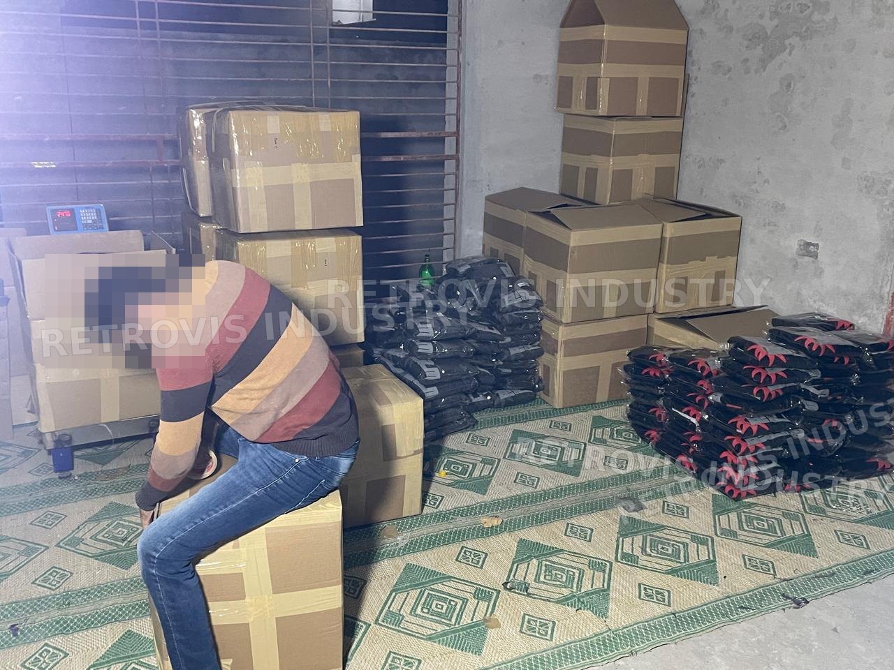 Finished goods packed