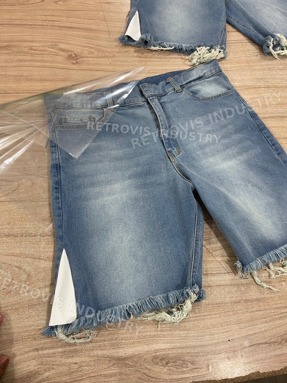 Custom shorts produced on our floor